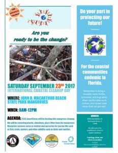 International Coastal Cleanup Day Flyer