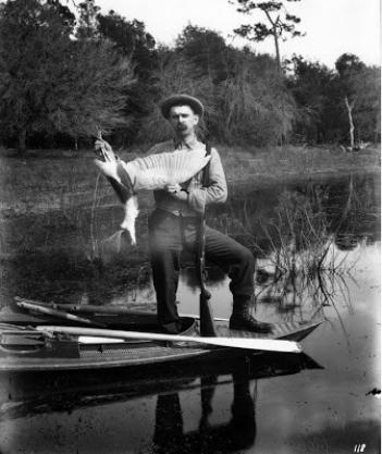 Antique Photo of Plume Trade Hunter