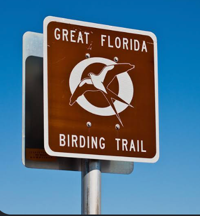 Great Florida Birding and Wildlife Trail sign