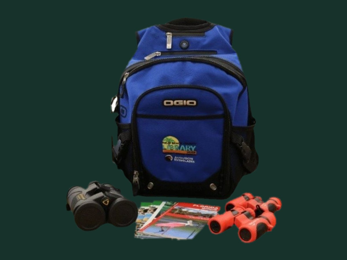 Audubon Everglades birding backpack and what comes inside
